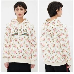 Gucci Floral Rose Hoodie